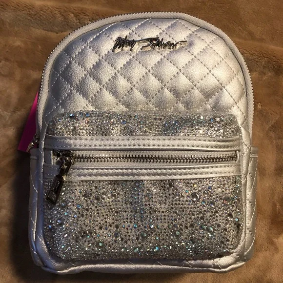 Betsey Johnson | Bags | Betsey Johnson Glam Squad Silver  display picture 1